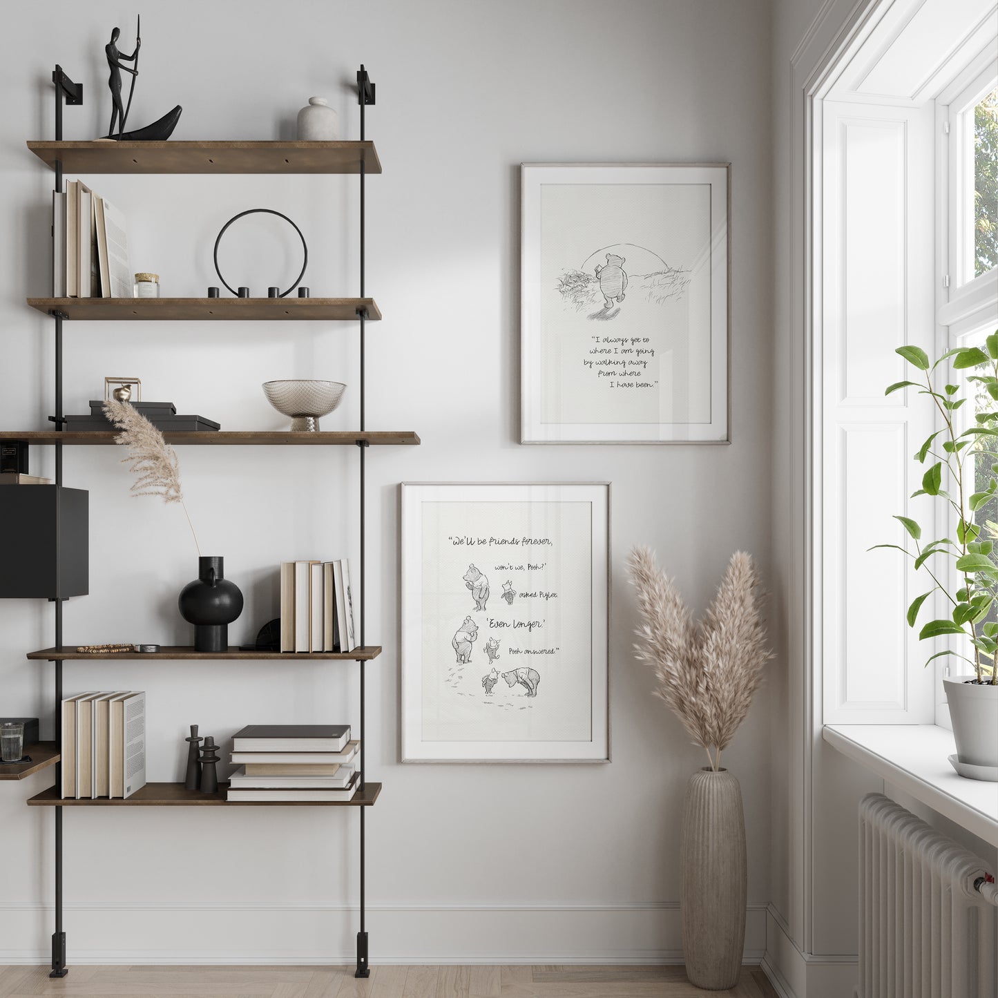 Winnie the Pooh Print: Classic Quote, Vintage Style Wall Art