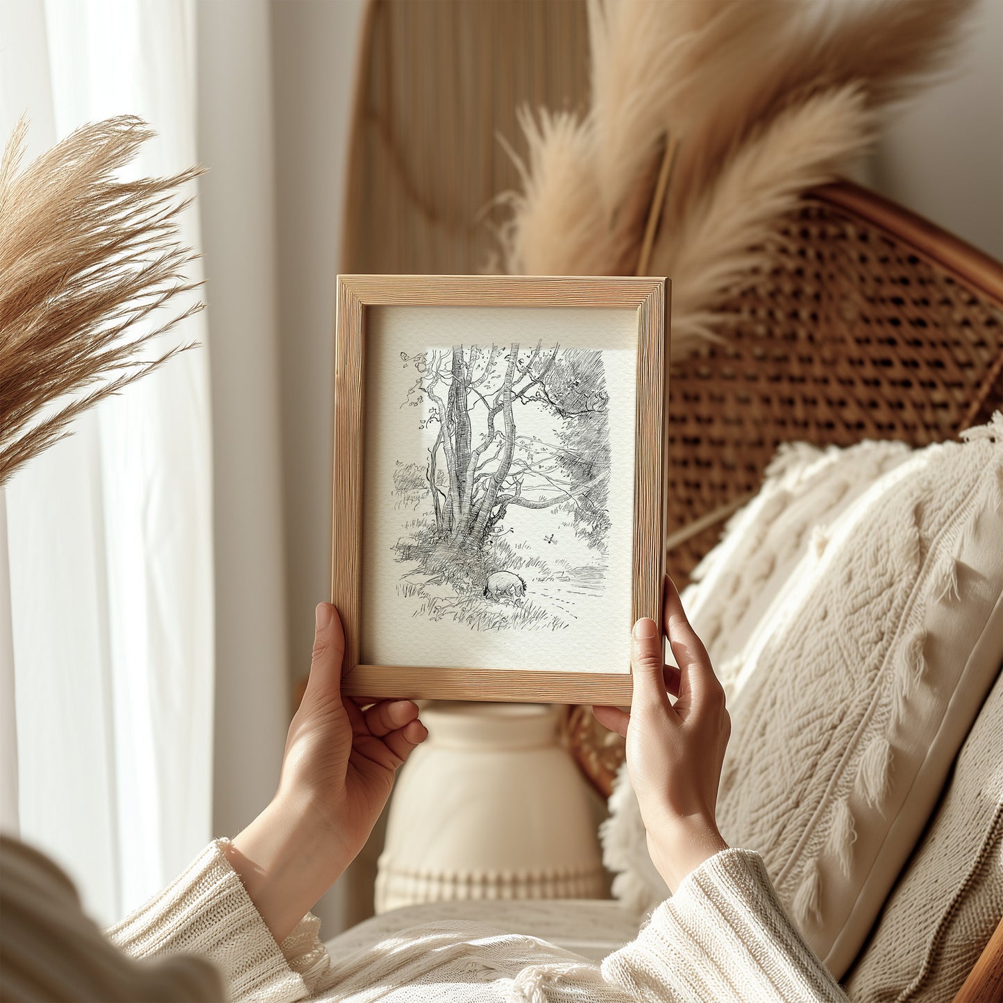54 Eeyore Print: Winnie the Pooh Vintage Nursery Art