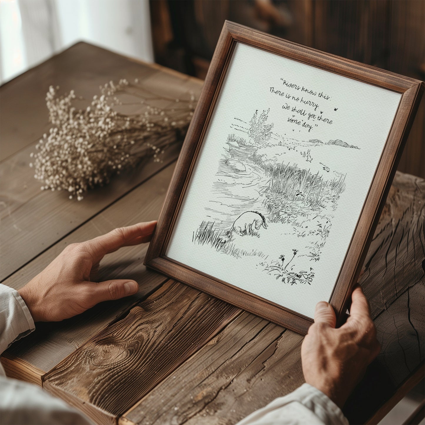 43 Eeyore Winnie the Pooh Print: Vintage Nursery Wall Art