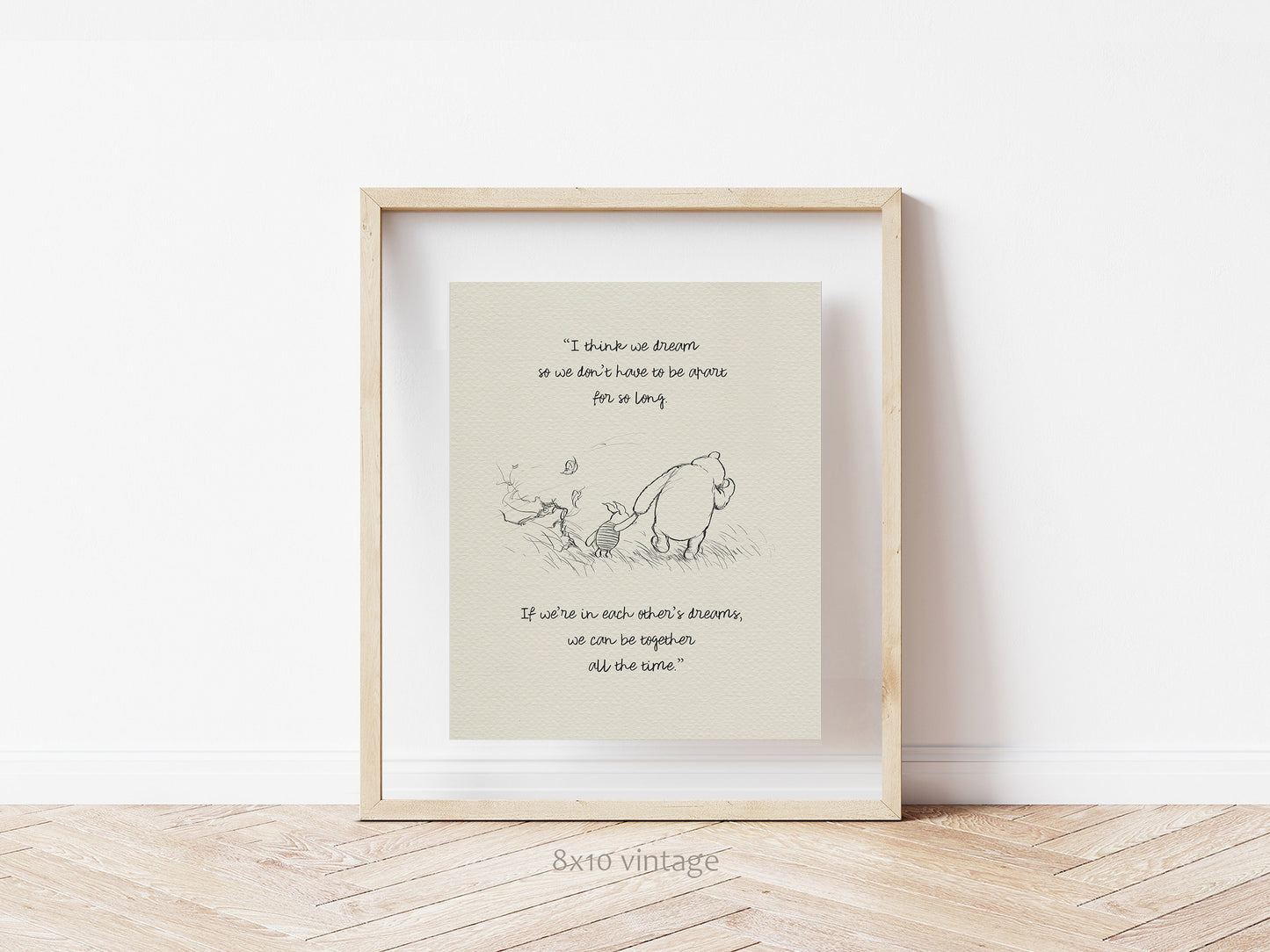 49 Winnie the Pooh Quote Print: Classic Vintage Style Illustration