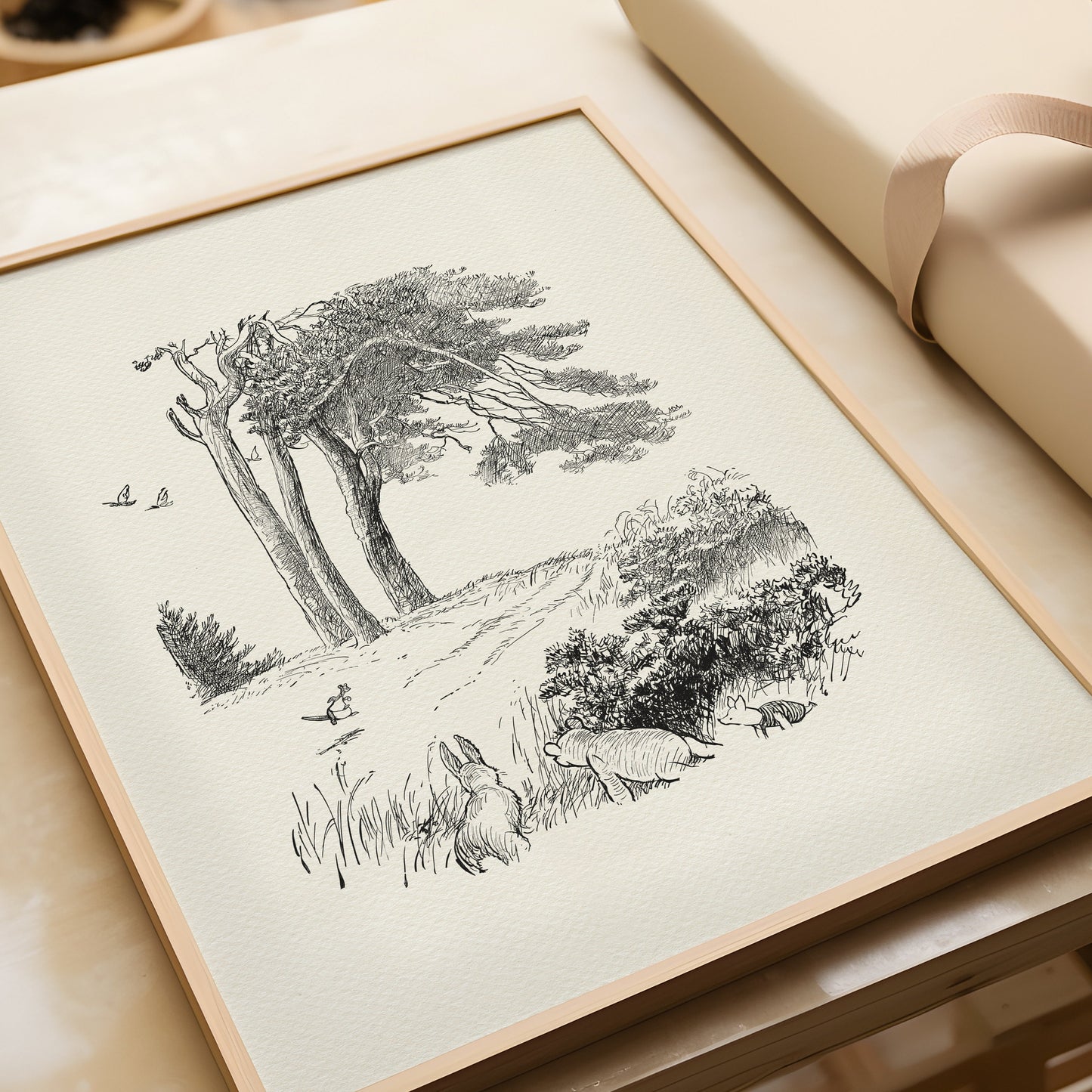 22 Winnie the Pooh Poster: Classic Vintage Illustration Art Print