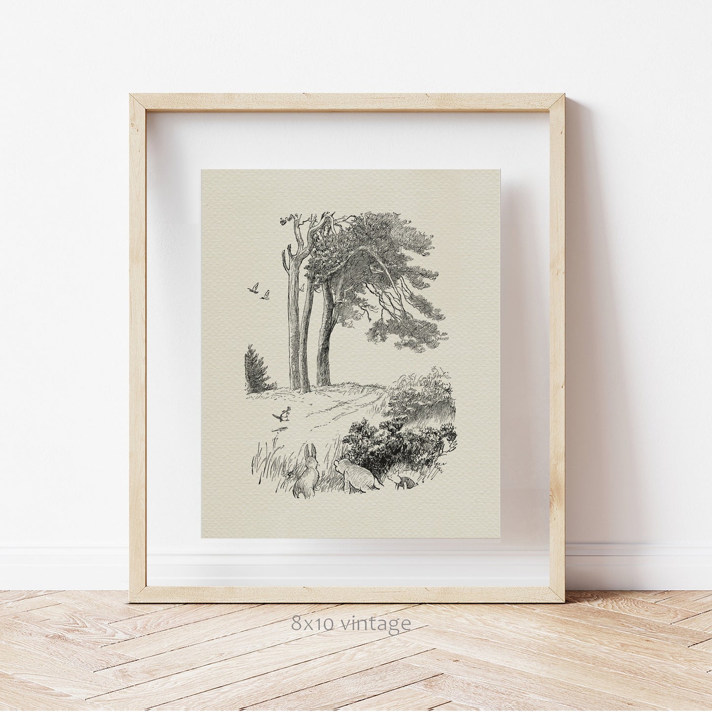 22 Winnie the Pooh Poster: Classic Vintage Illustration Art Print