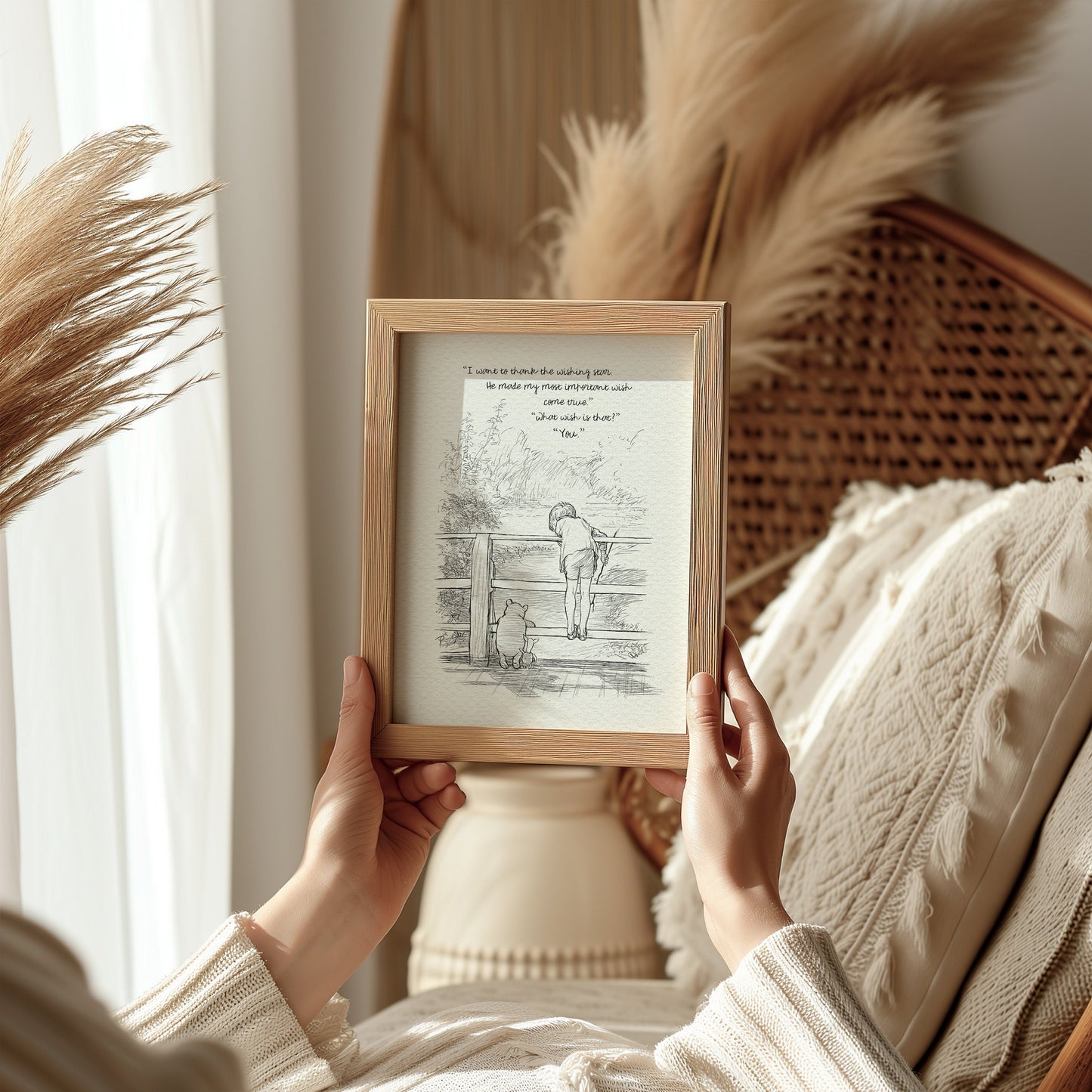65 Winnie the Pooh Quote Poster: Vintage Style Illustration