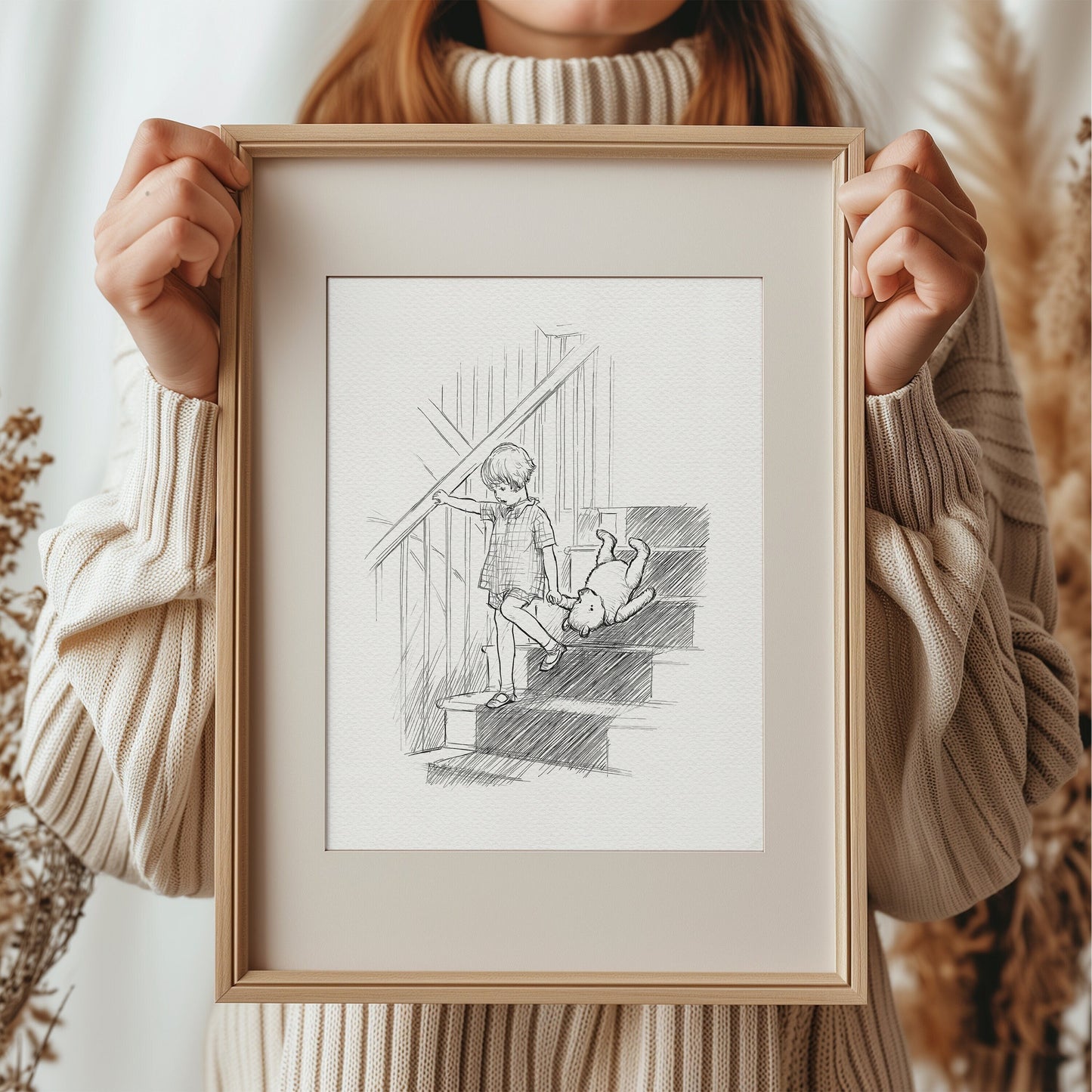 20 Winnie the Pooh Poster: Christopher Robin Vintage Style Print