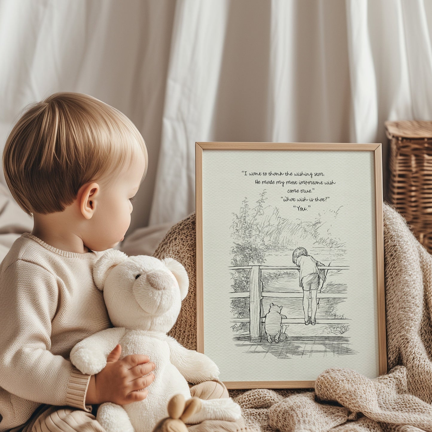 65 Winnie the Pooh Quote Poster: Vintage Style Illustration