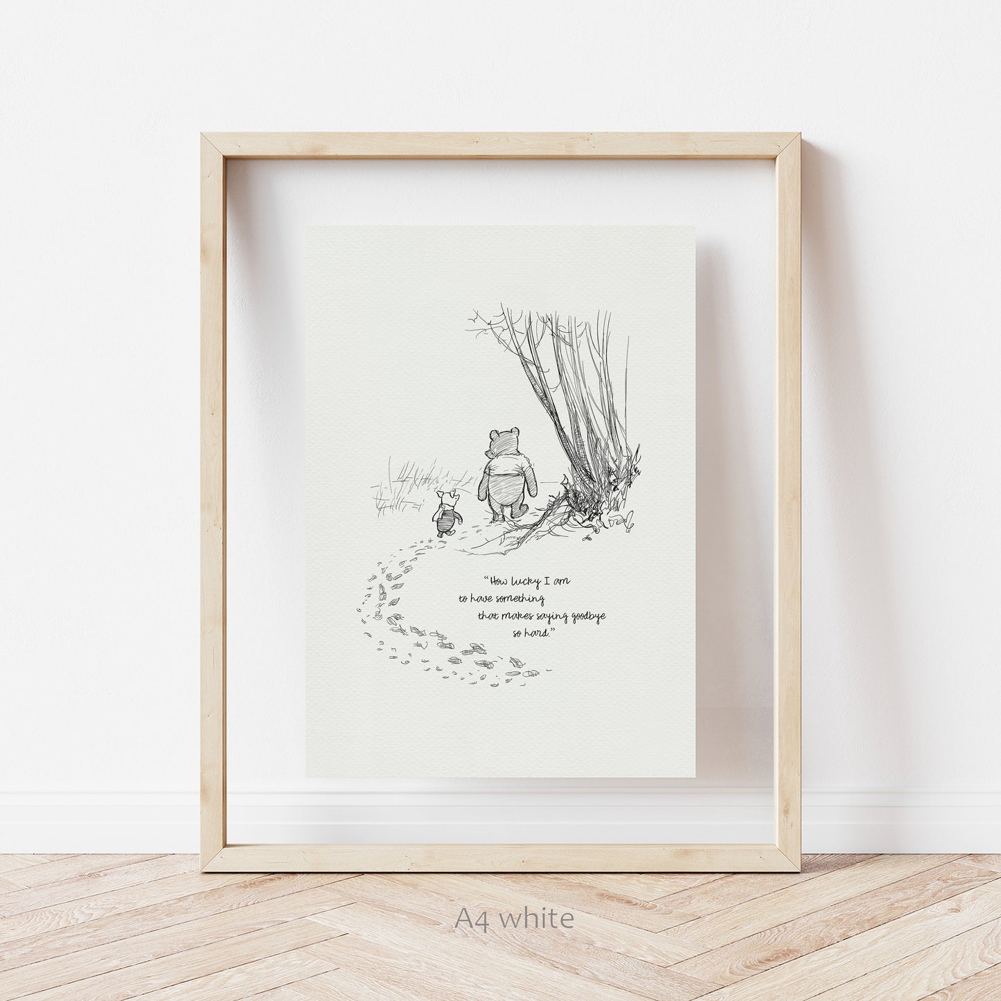 66 Winnie the Pooh Quote Print: Classic Shepard Illustration