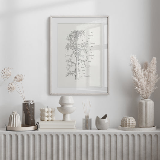 Winnie the Pooh Classic Print: Vintage Wall Decoration