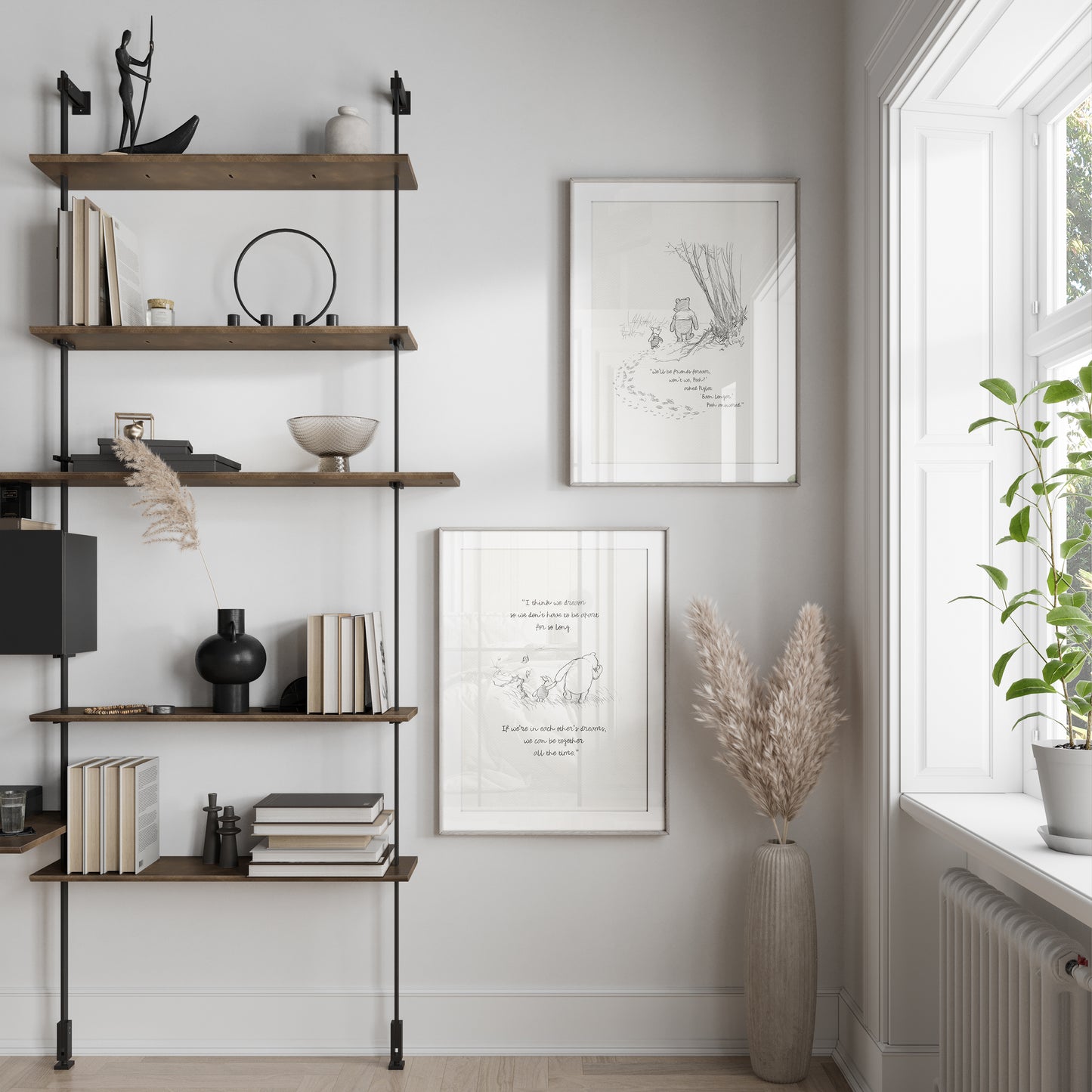 Winnie the Pooh Quote Print: Vintage Style Illustration