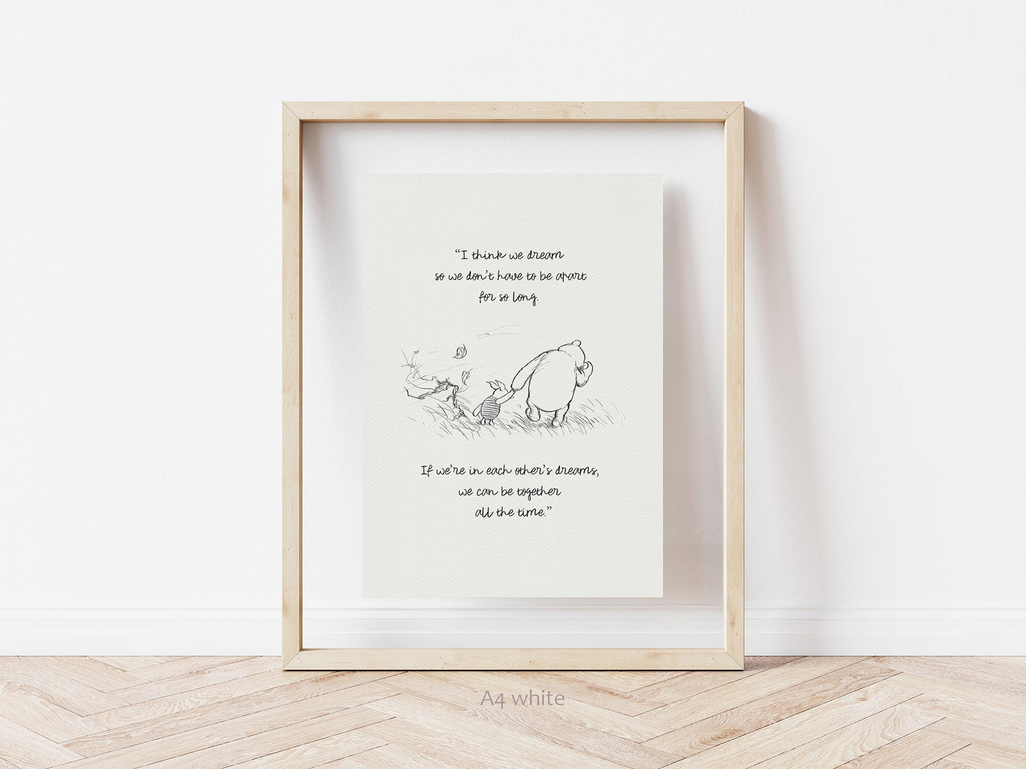 49 Winnie the Pooh Quote Print: Classic Vintage Style Illustration