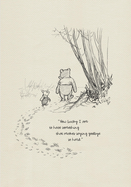 66 Winnie the Pooh Quote Print: Classic Shepard Illustration