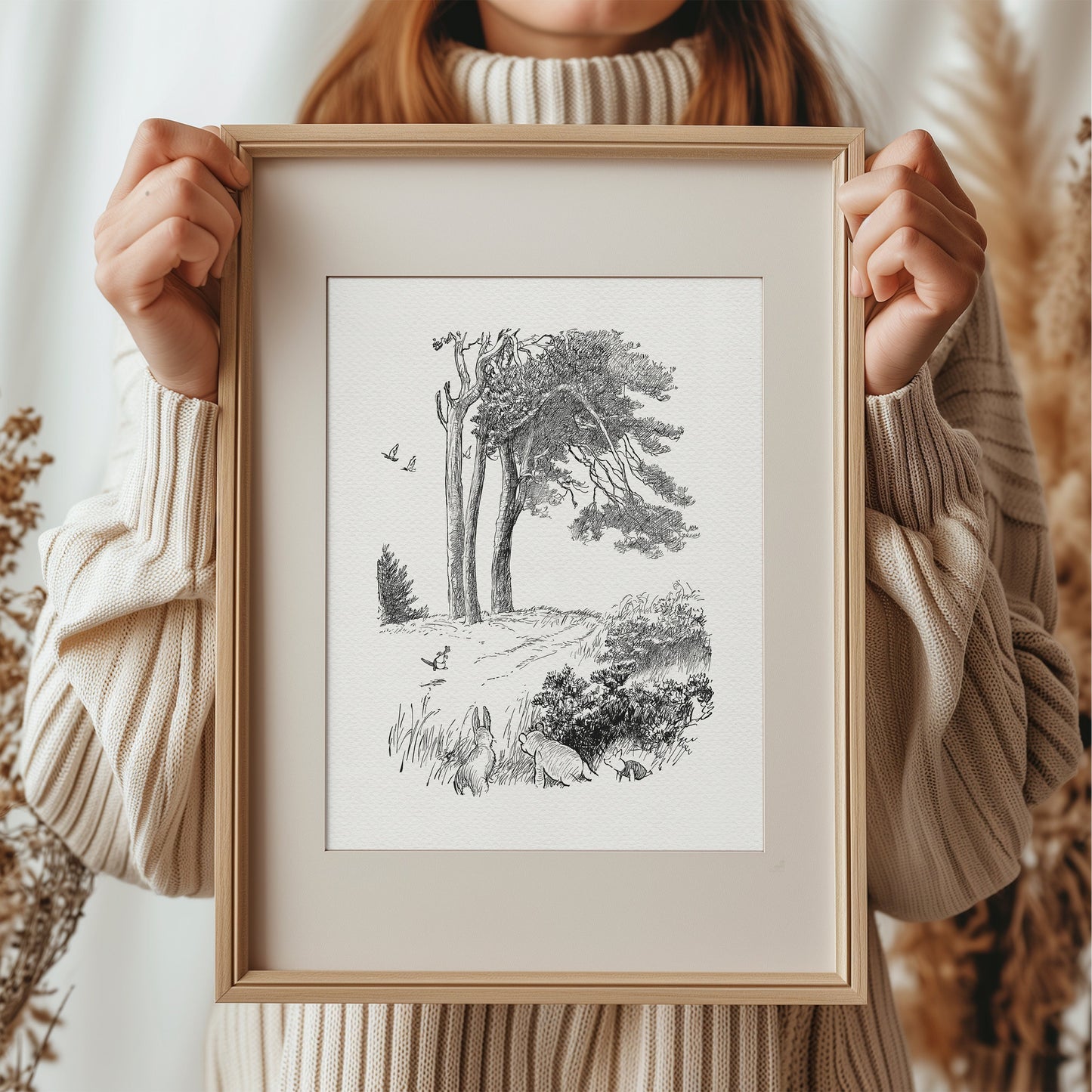 22 Winnie the Pooh Poster: Classic Vintage Illustration Art Print