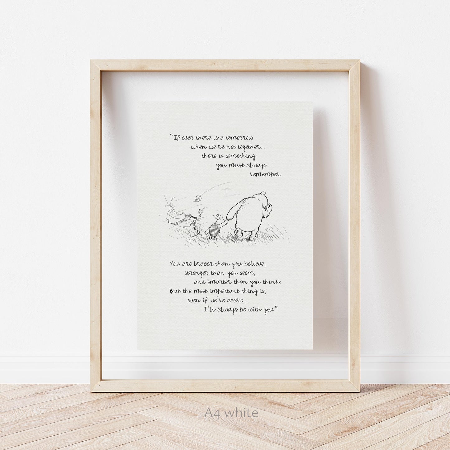 37 Winnie the Pooh Quote Print: Classic Vintage Illustration
