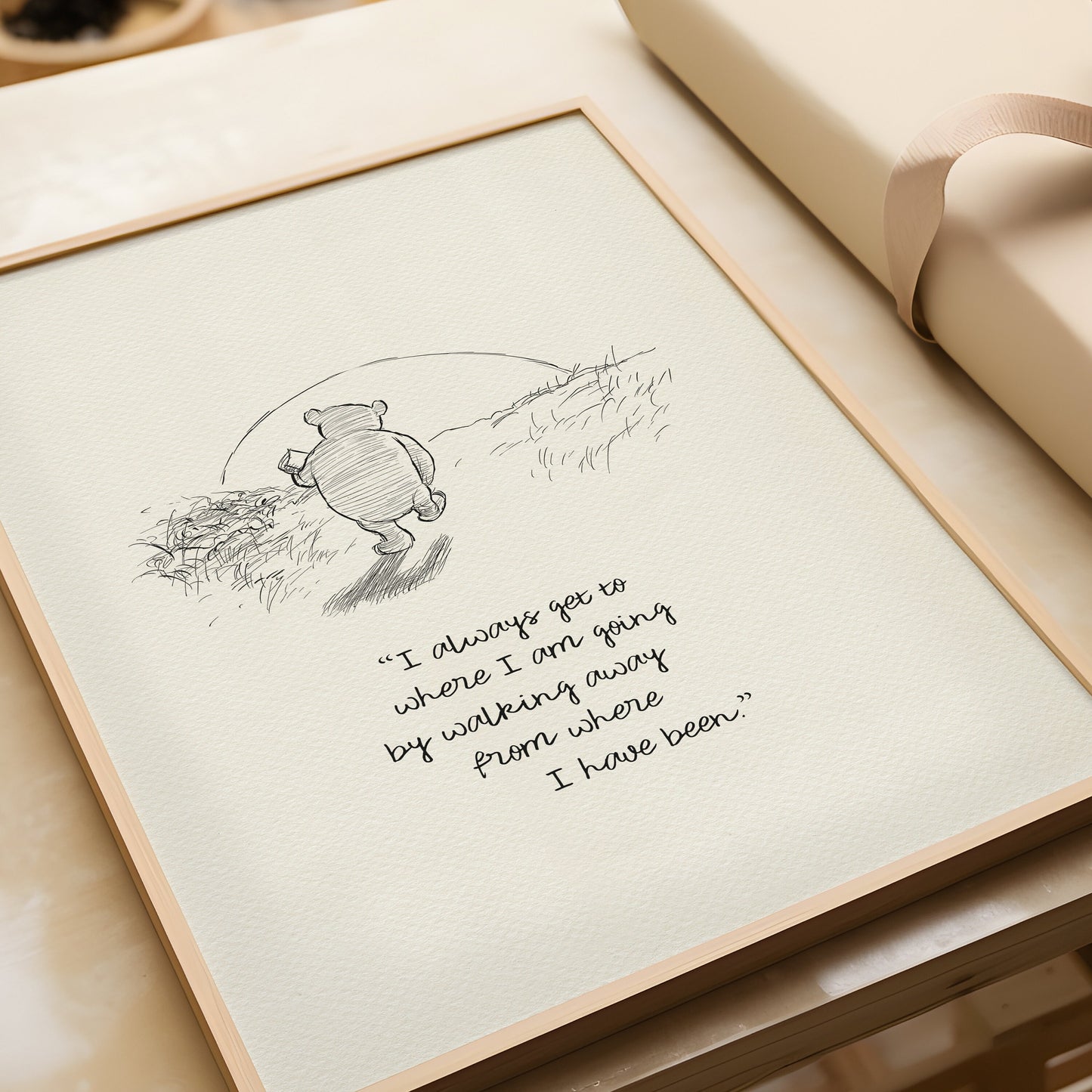 11 Winnie the Pooh Print: Classic Quote, Vintage Style Wall Art