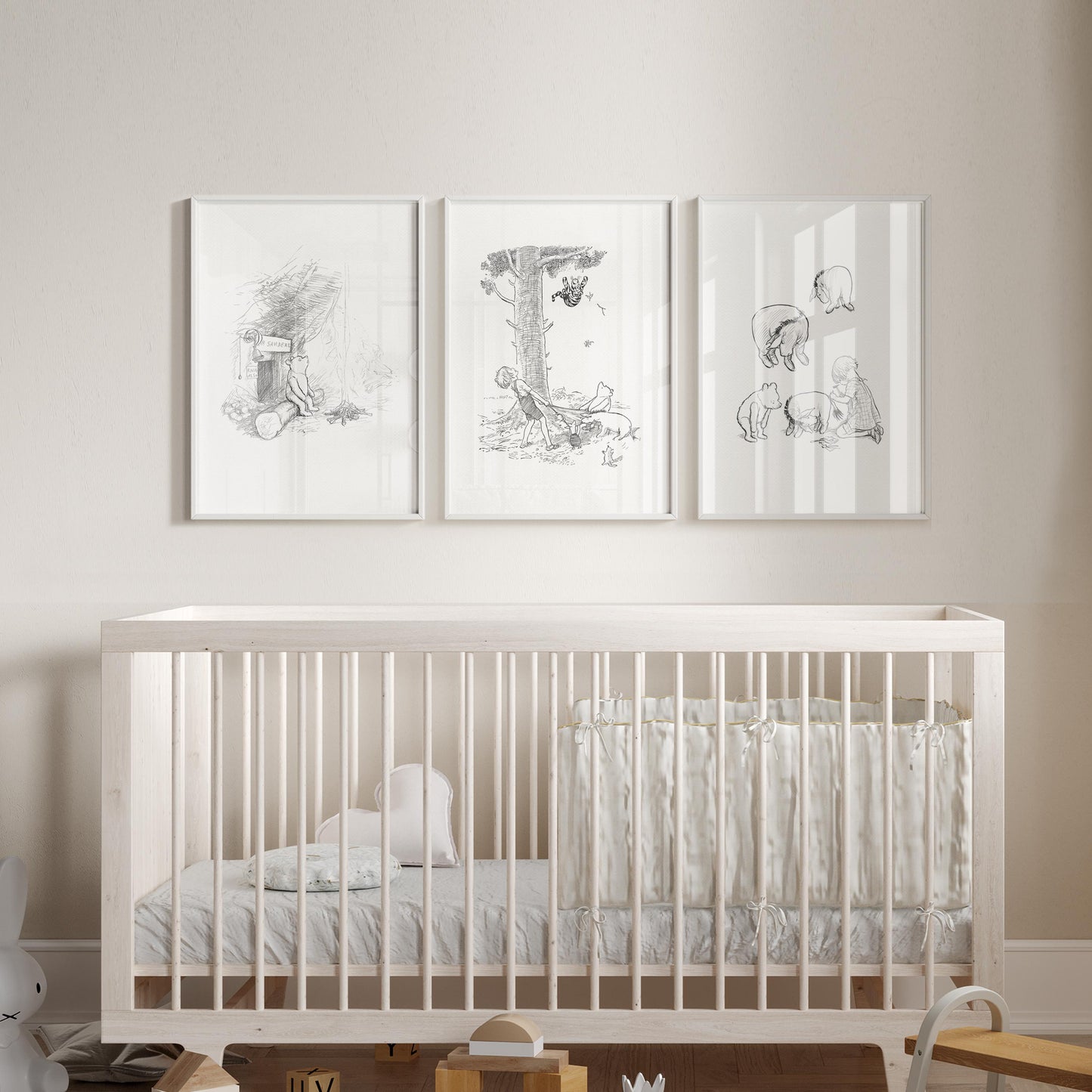 28 Winnie the Pooh Poster: Tigger, Piglet & Eeyore Vintage Illustration