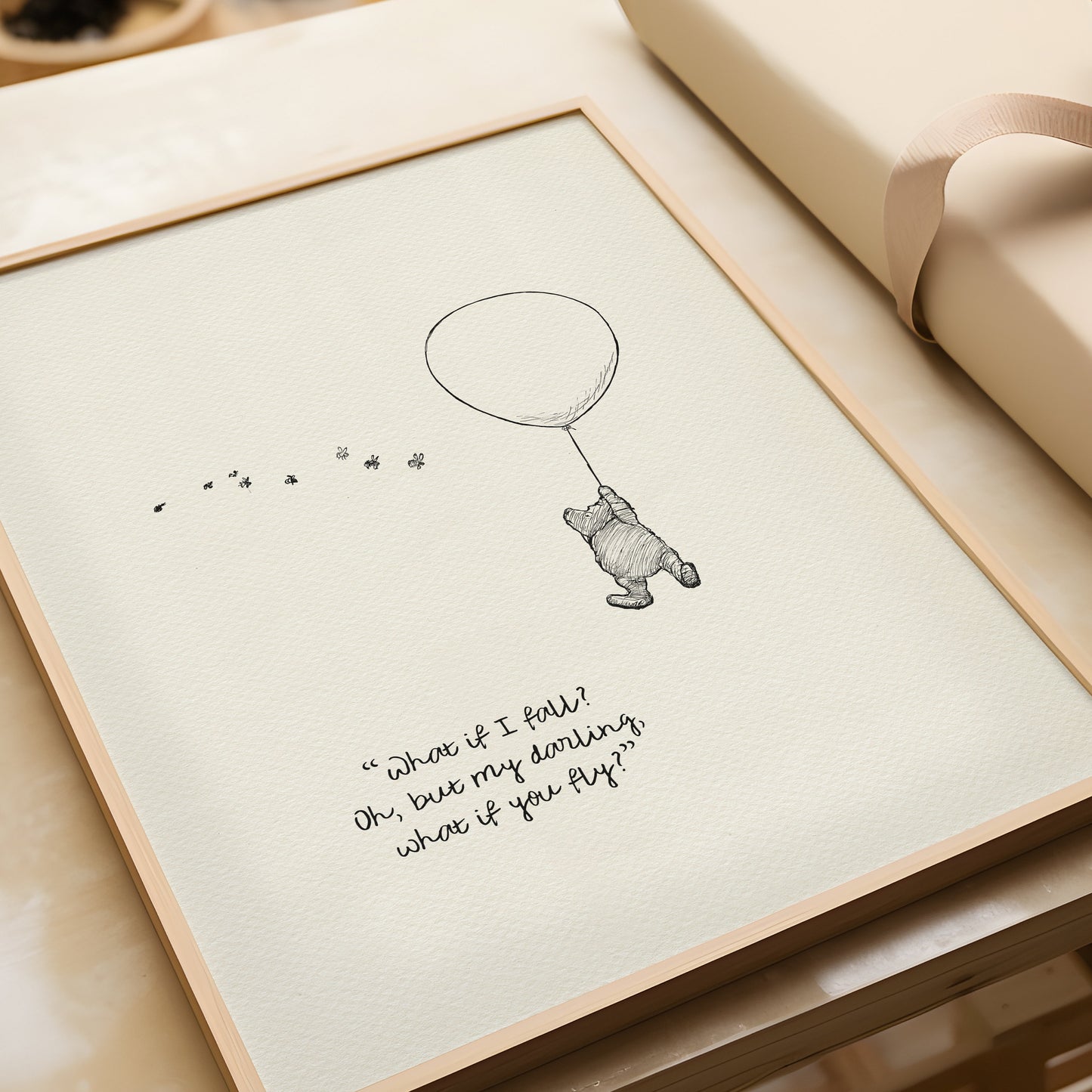 32 Winnie the Pooh Quote Poster: Classic Vintage Style Art Print