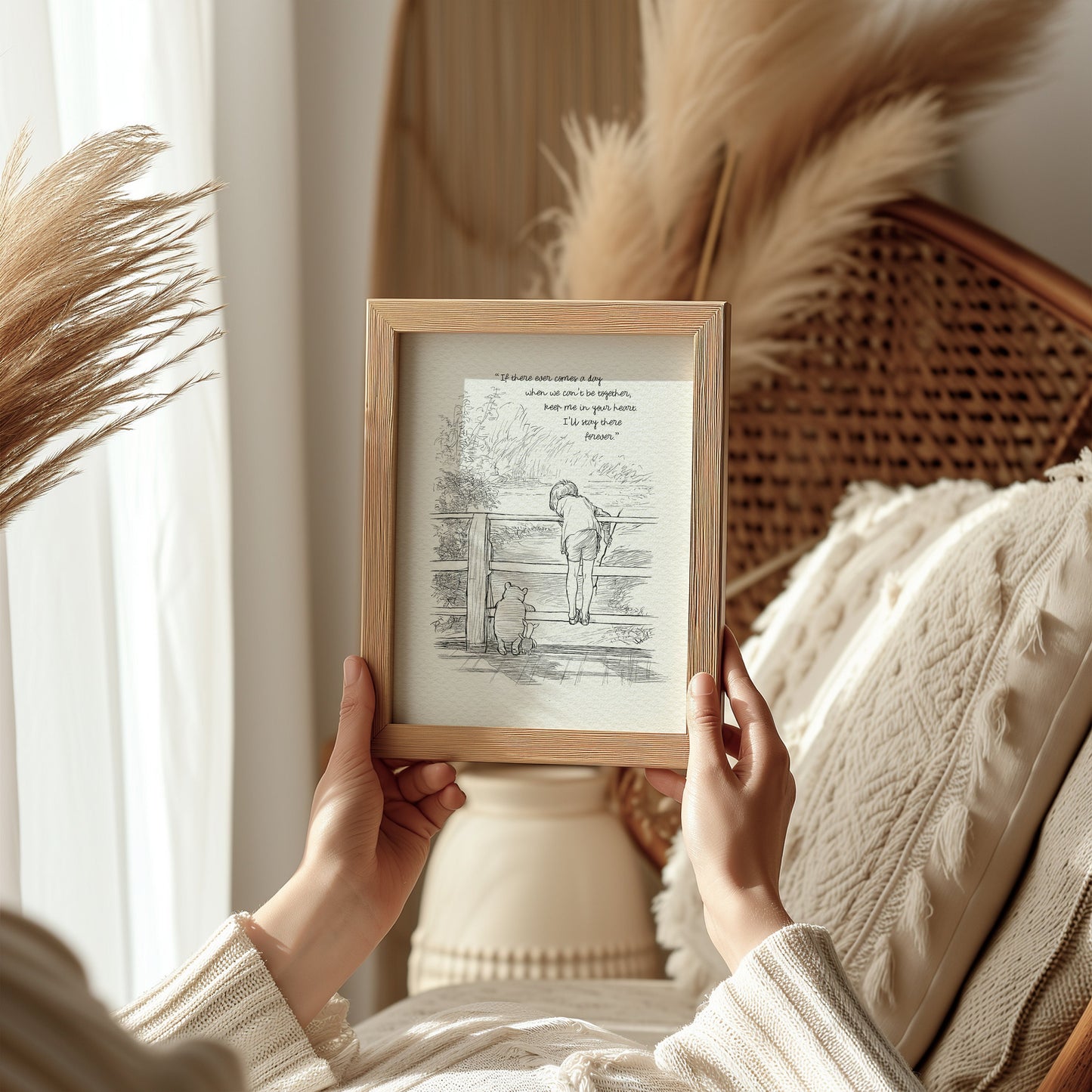 30 Winnie the Pooh Quote Print: Classic Vintage Style Illustration