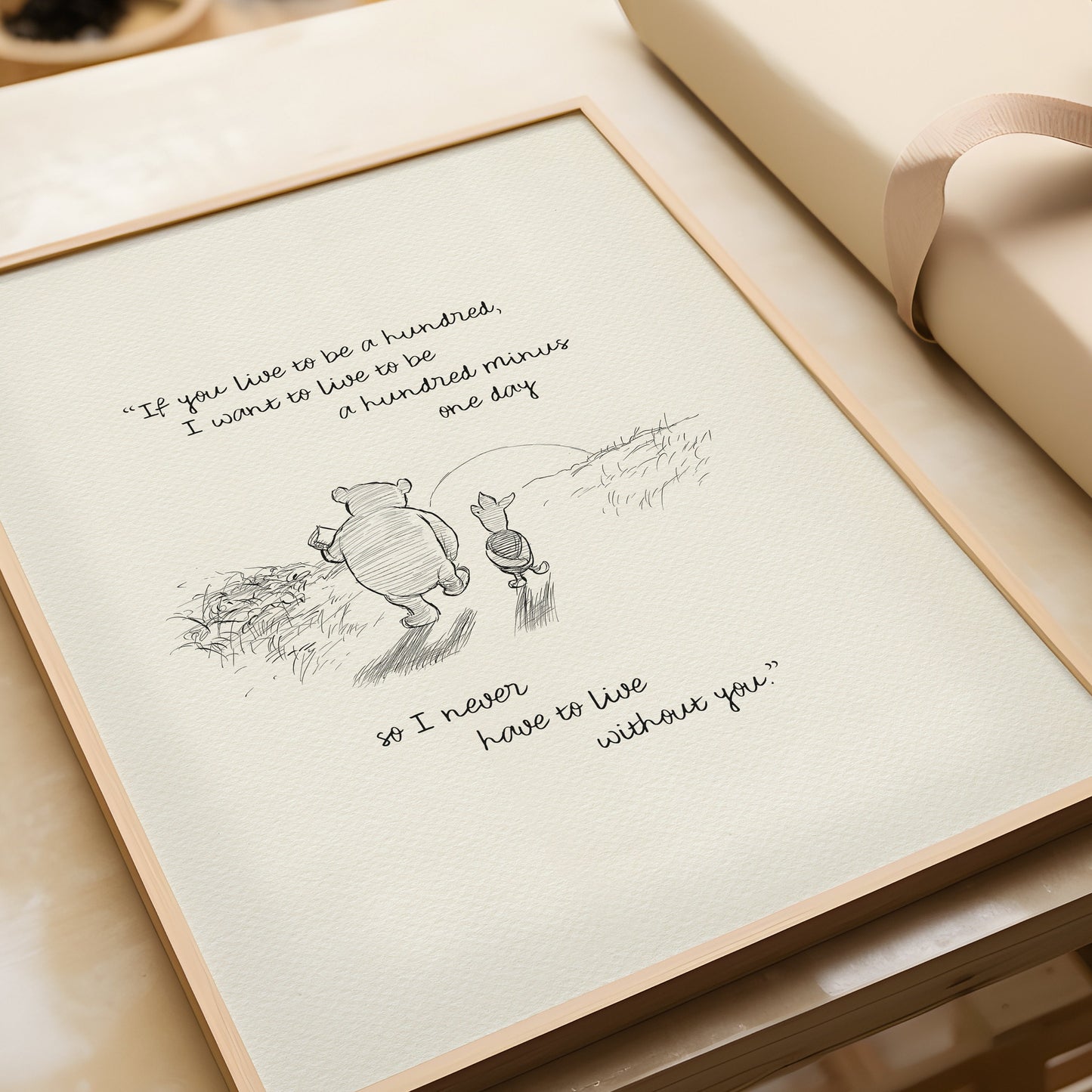 31 Winnie the Pooh Quote Poster: Vintage Style Print