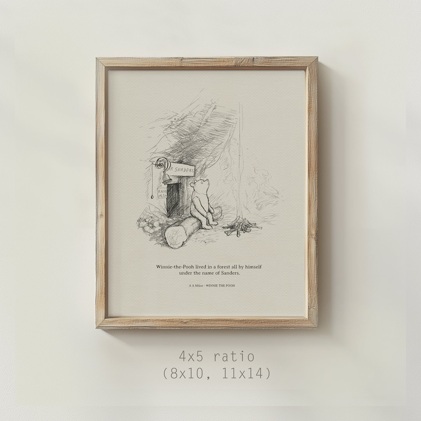 Winnie the Pooh print