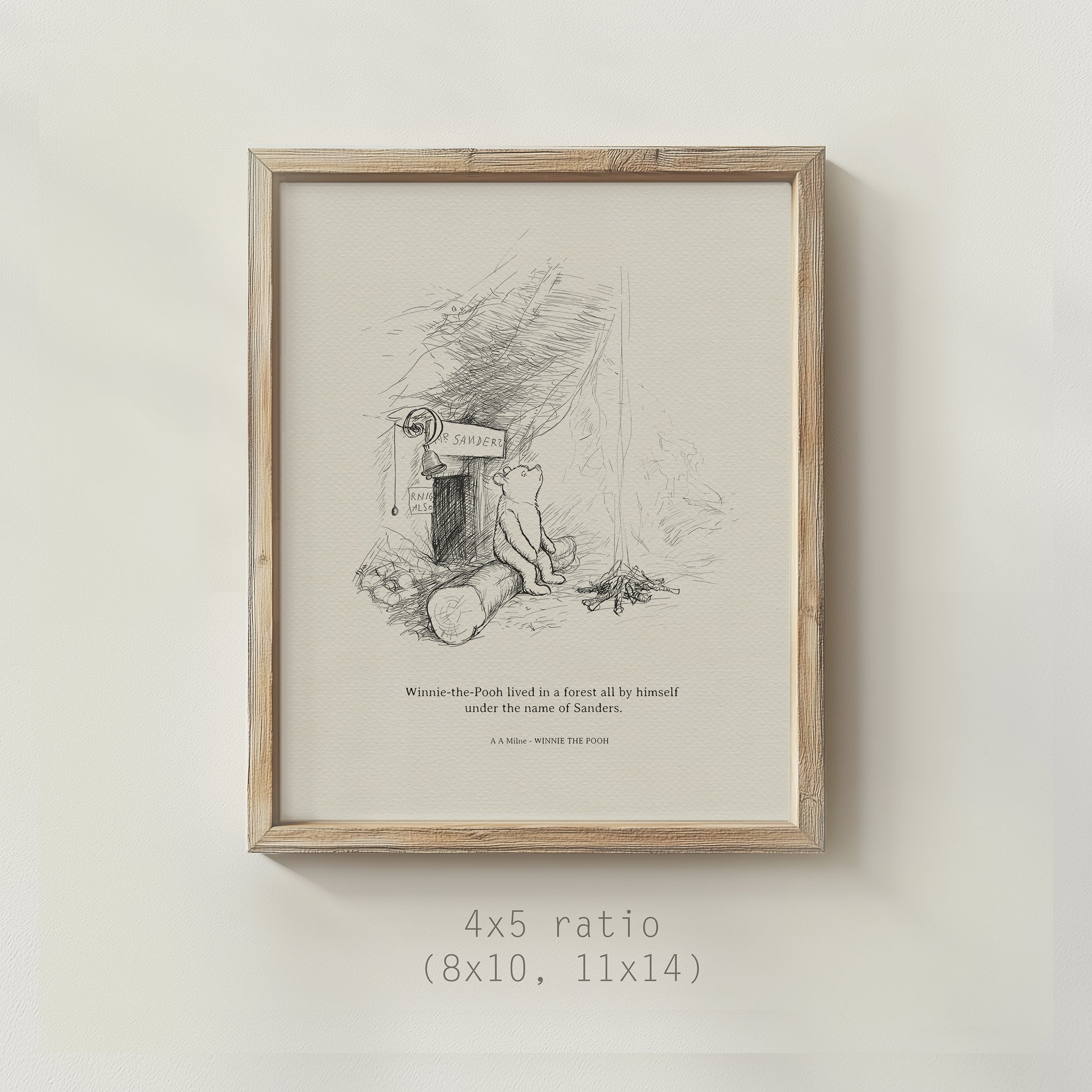 Winnie the Pooh print