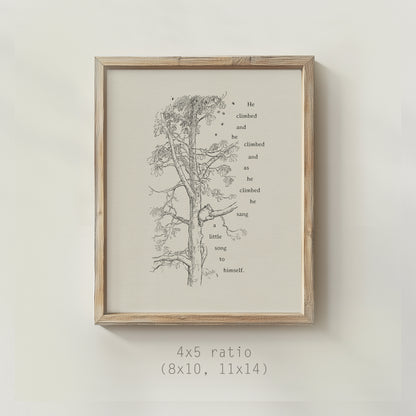 Classic Winnie the Pooh Quotes: Black and White Print Vintage Nursery Wall Art
