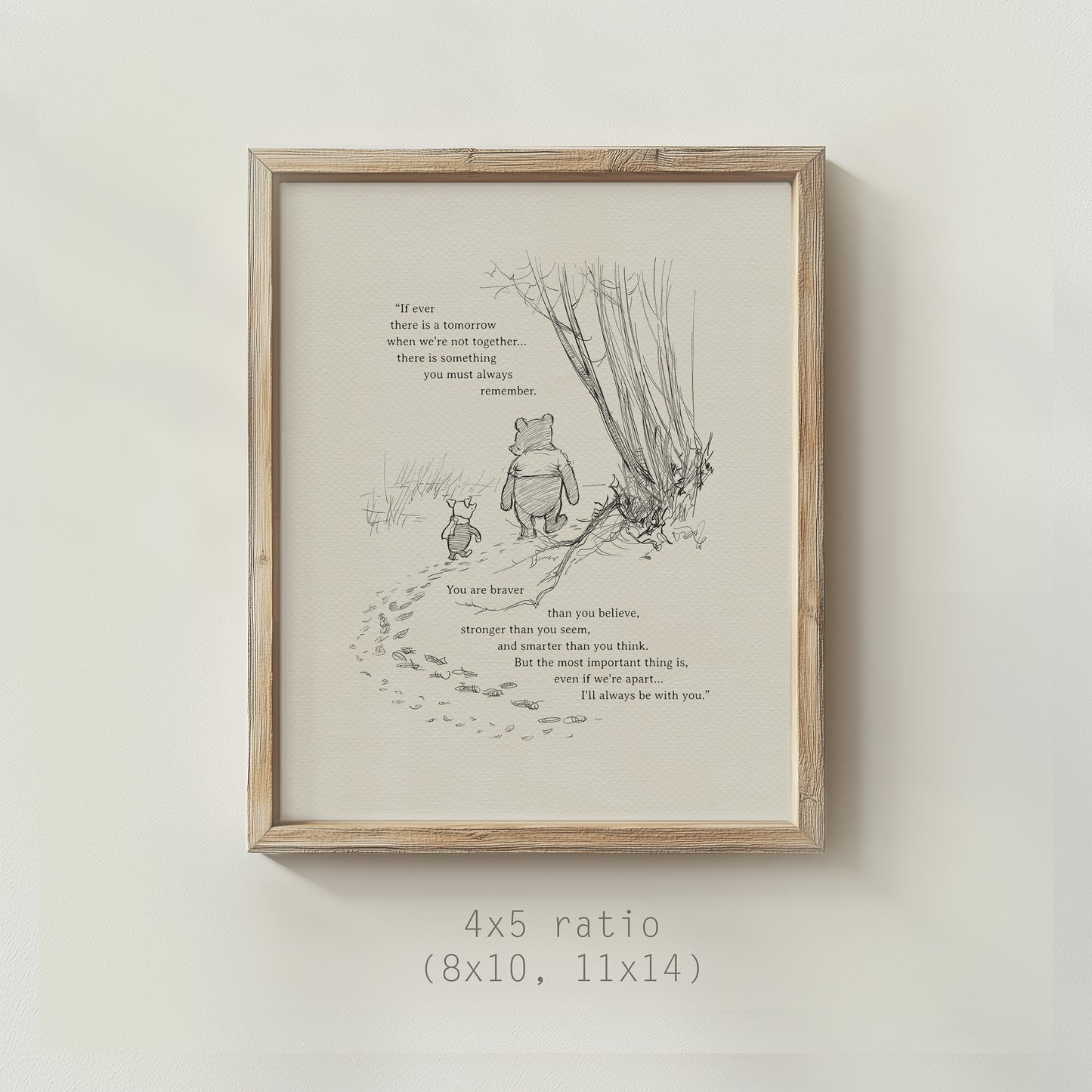 Winnie the Pooh print