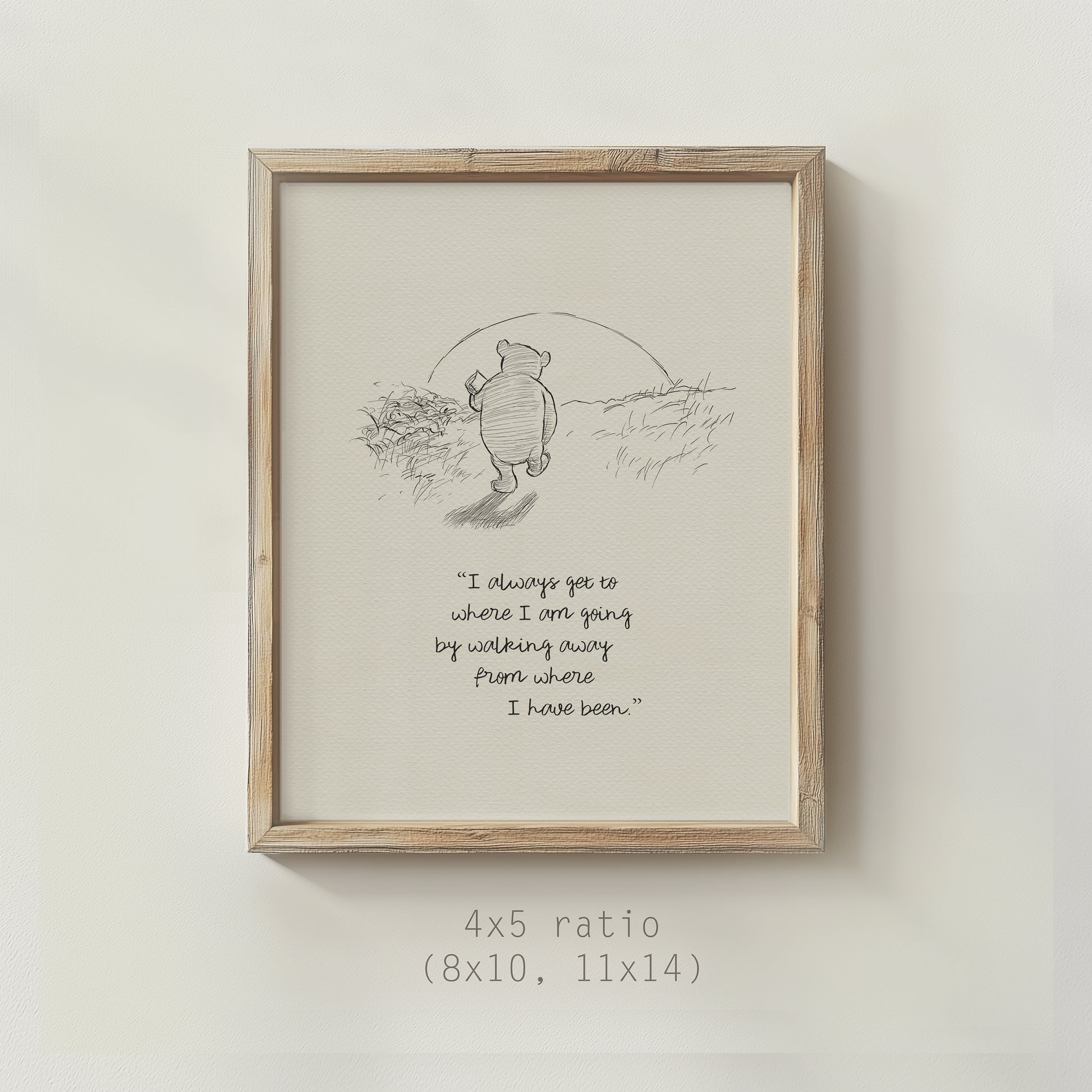 Winnie the Pooh Print