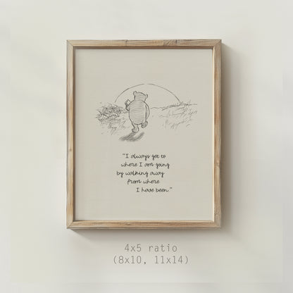 Winnie the Pooh Print