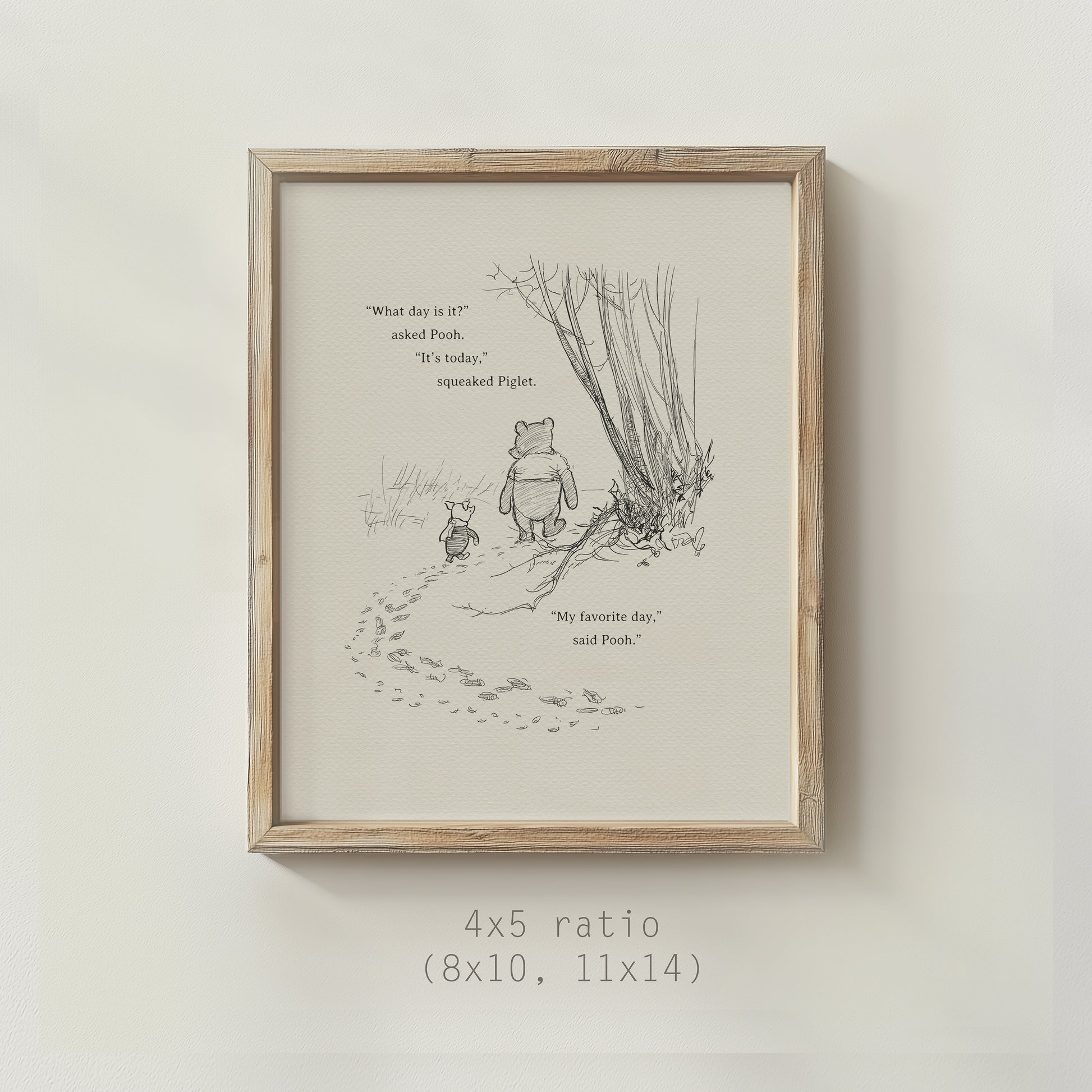 Winnie the Pooh print