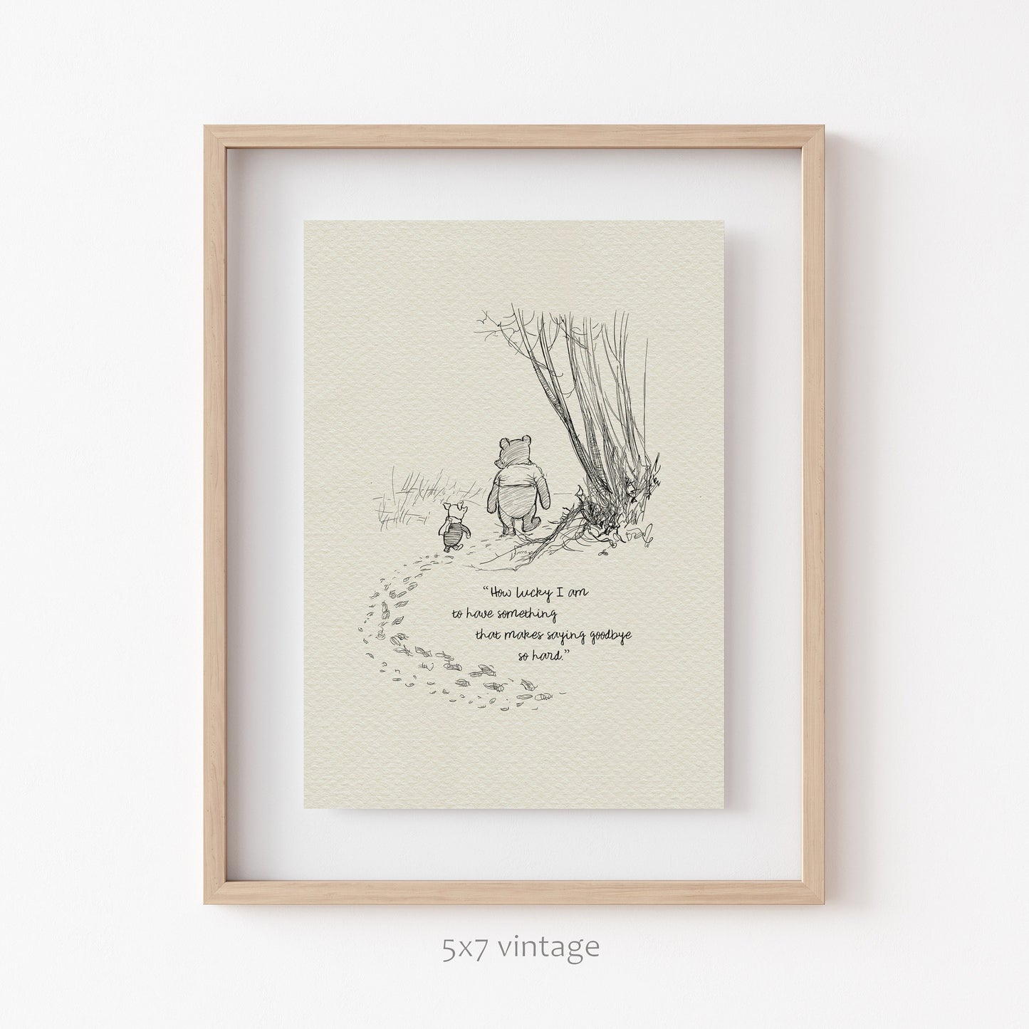 66 Winnie the Pooh Quote Print: Classic Shepard Illustration