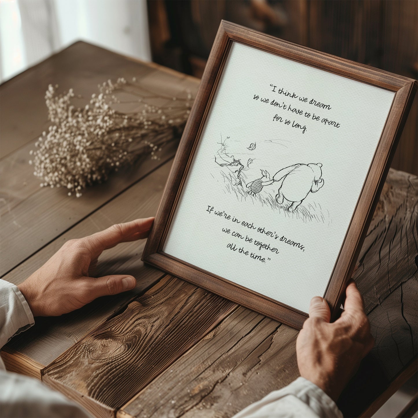 49 Winnie the Pooh Quote Print: Classic Vintage Style Illustration