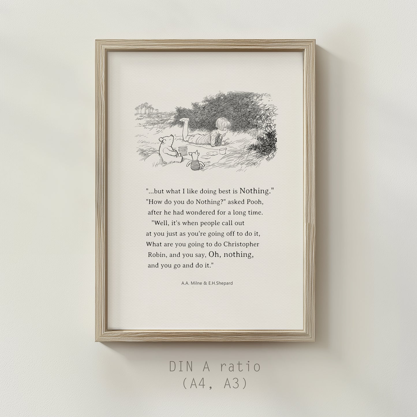 Winnie the Pooh print