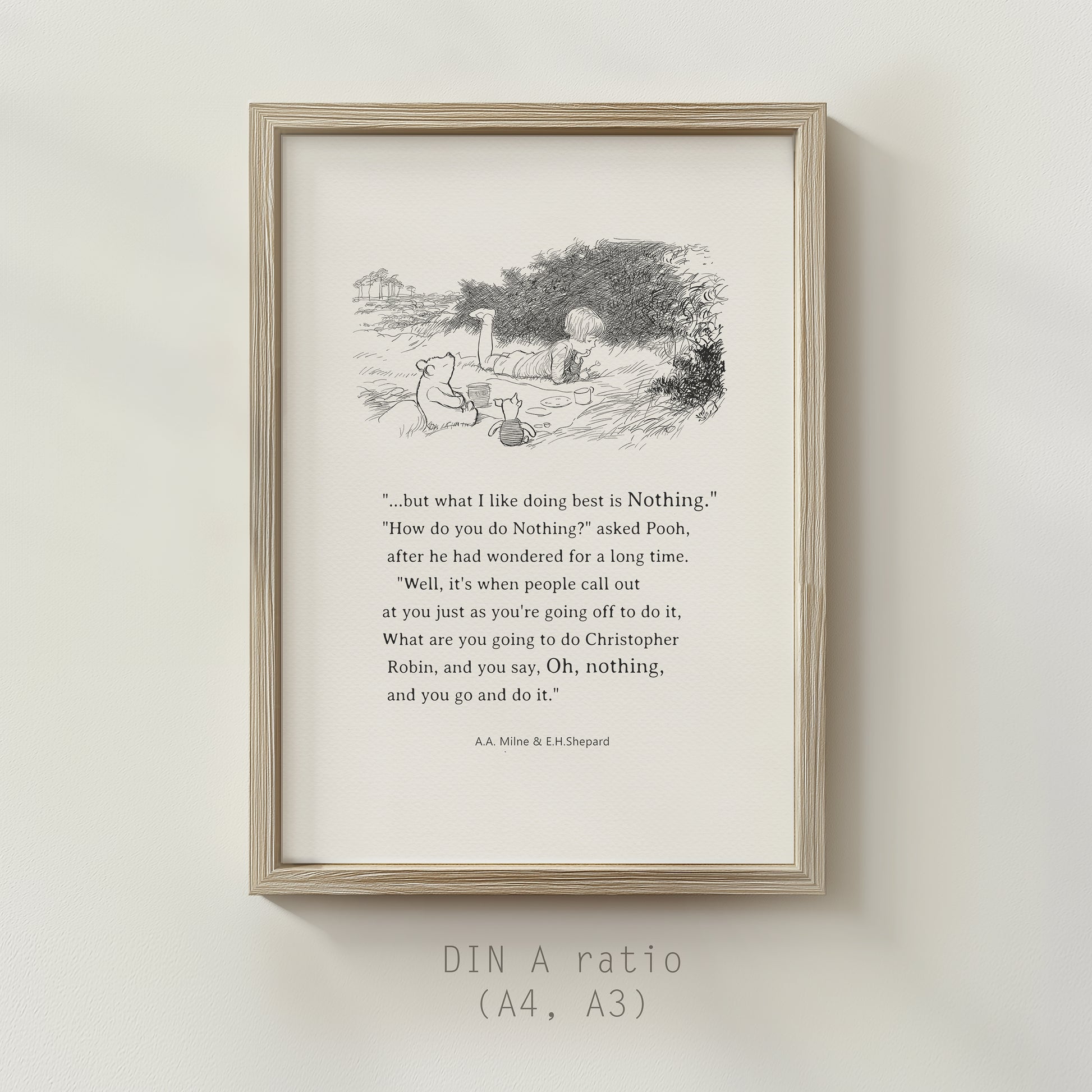 Winnie the Pooh print