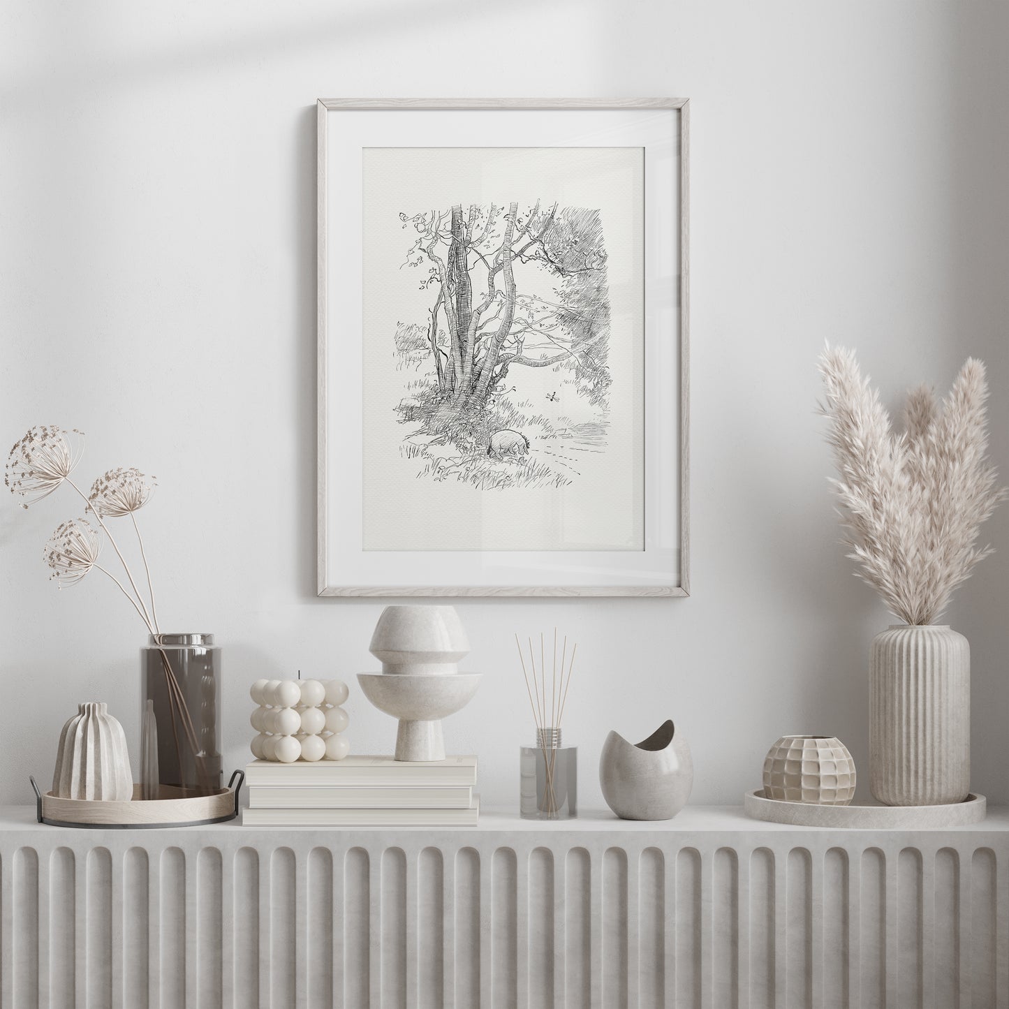 Eeyore Print: Winnie the Pooh Vintage Nursery Art