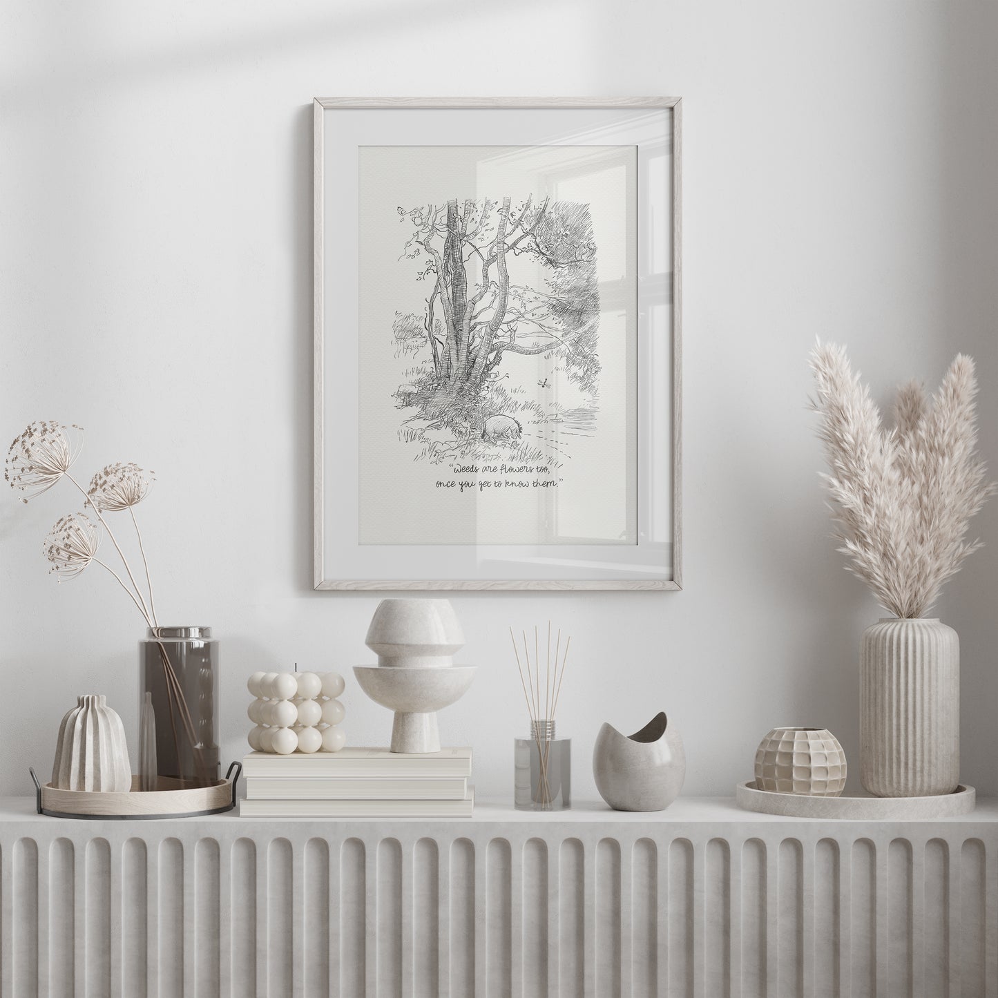 Winnie the Pooh Quote Print: Eeyore Vintage Style Nursery Wall Art