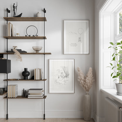 Winnie the Pooh Quote Poster: Classic Vintage Style Art Print