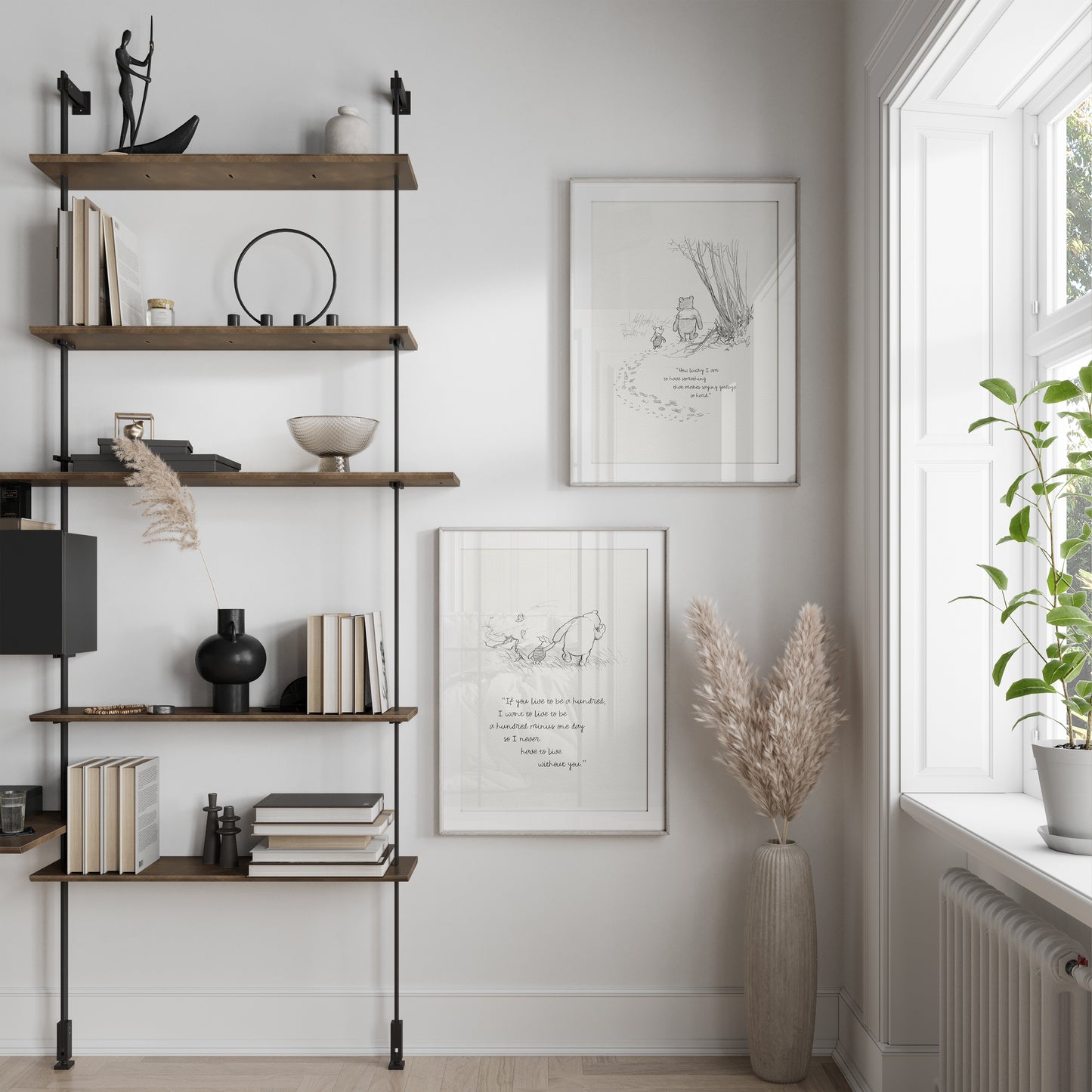 Winnie the Pooh Quote Poster: Vintage Style Print