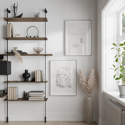 Winnie the Pooh Quote Poster: Vintage Style Print