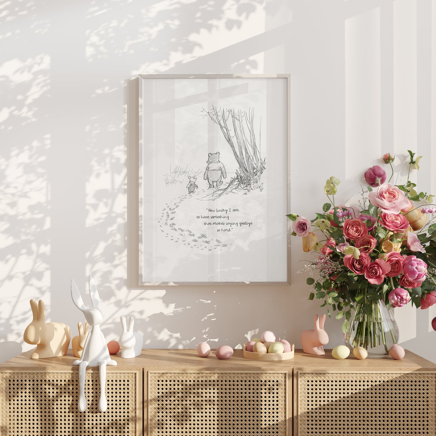 Winnie the Pooh Quote Print: Classic Shepard Illustration