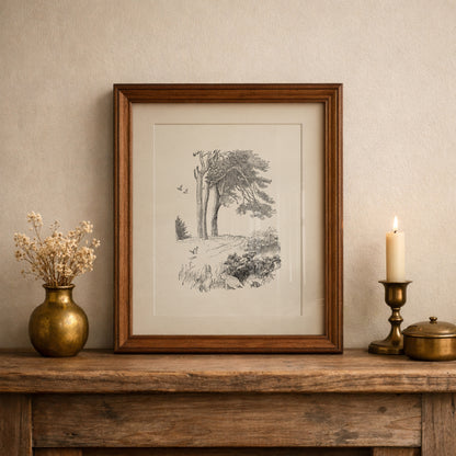 Winnie the Pooh Poster: Classic Illustration Vintage Art Print