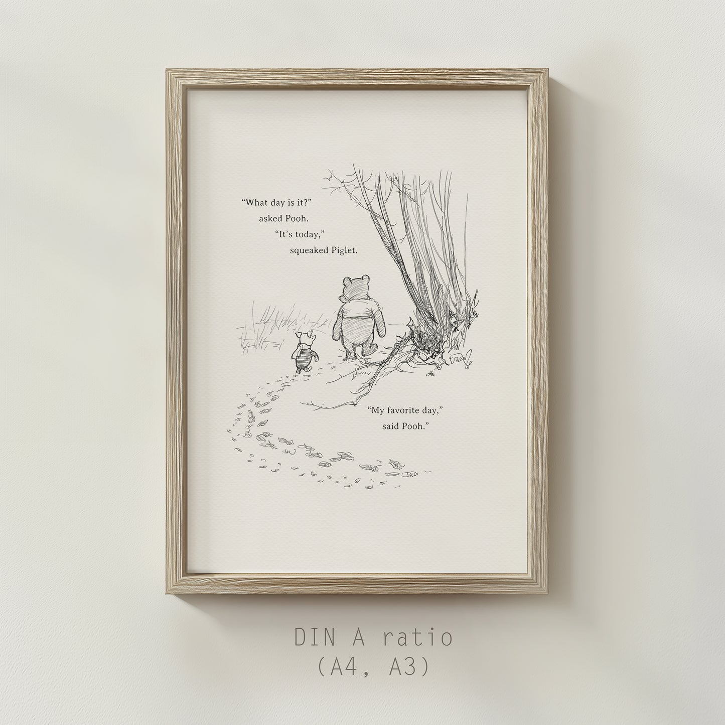 Winnie the Pooh print