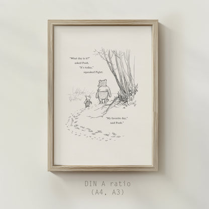 Winnie the Pooh print