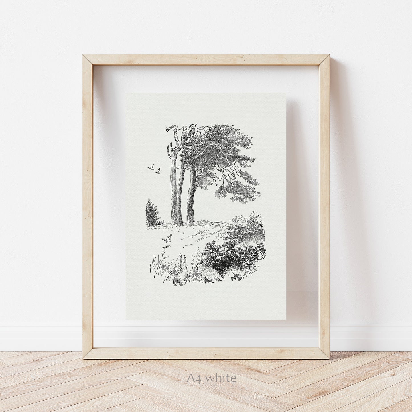 22 Winnie the Pooh Poster: Classic Vintage Illustration Art Print