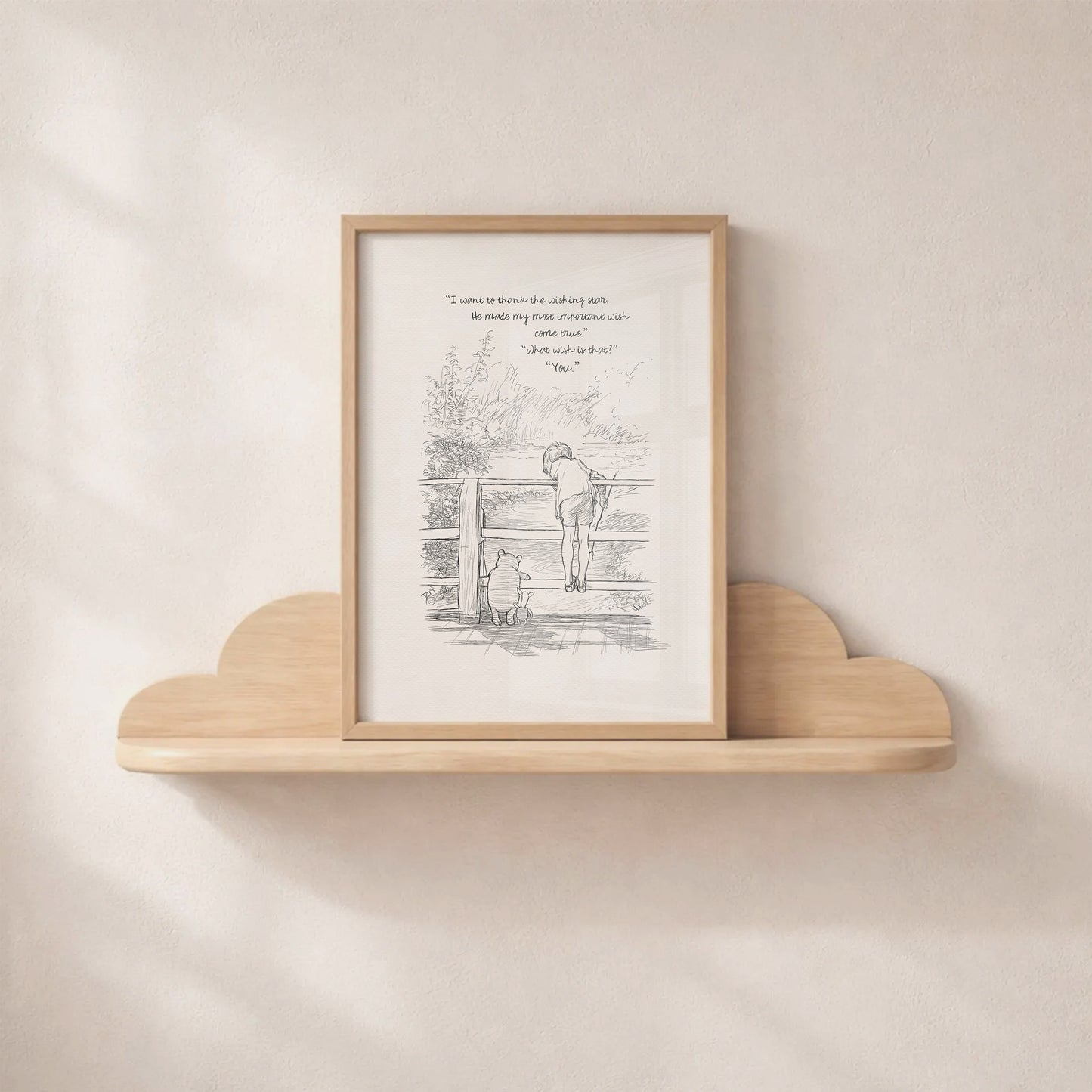 Winnie the Pooh Quote Poster: Vintage Style Illustration