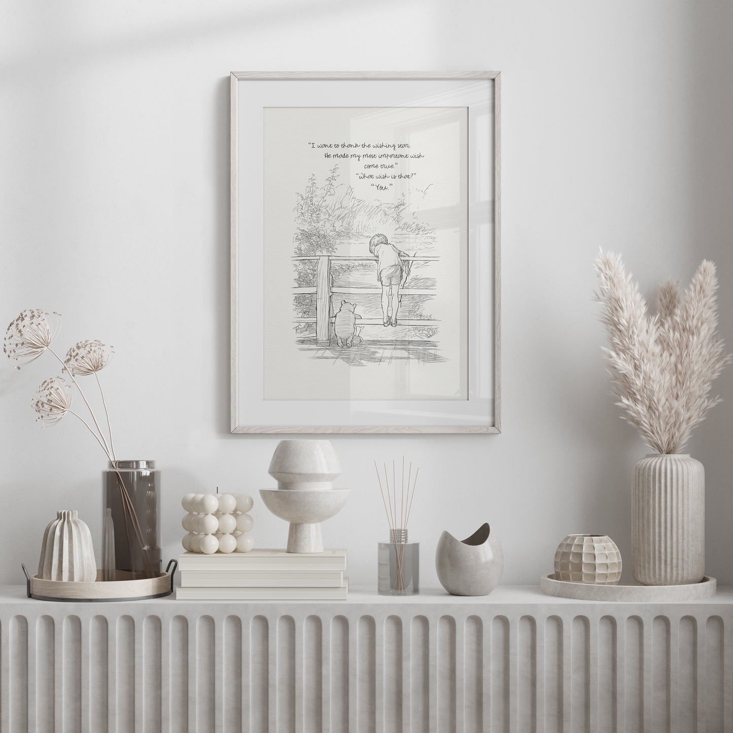 Winnie the Pooh Quote Poster: Vintage Style Illustration